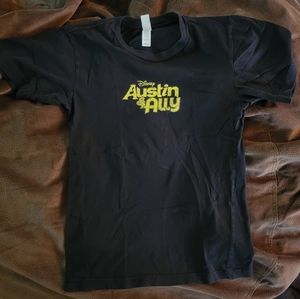 Austin & Ally Logo Shirt Size XS RARE